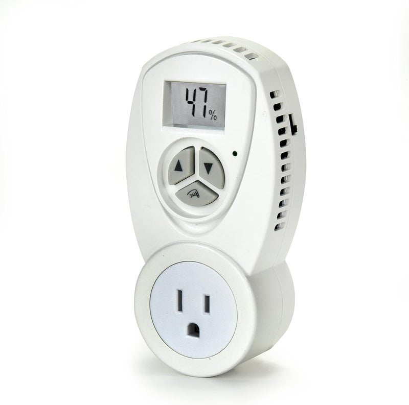 Thermaplug Humidistat Outlet Plug, Humidifier/Dehumidifier 120V 13A - Image 2